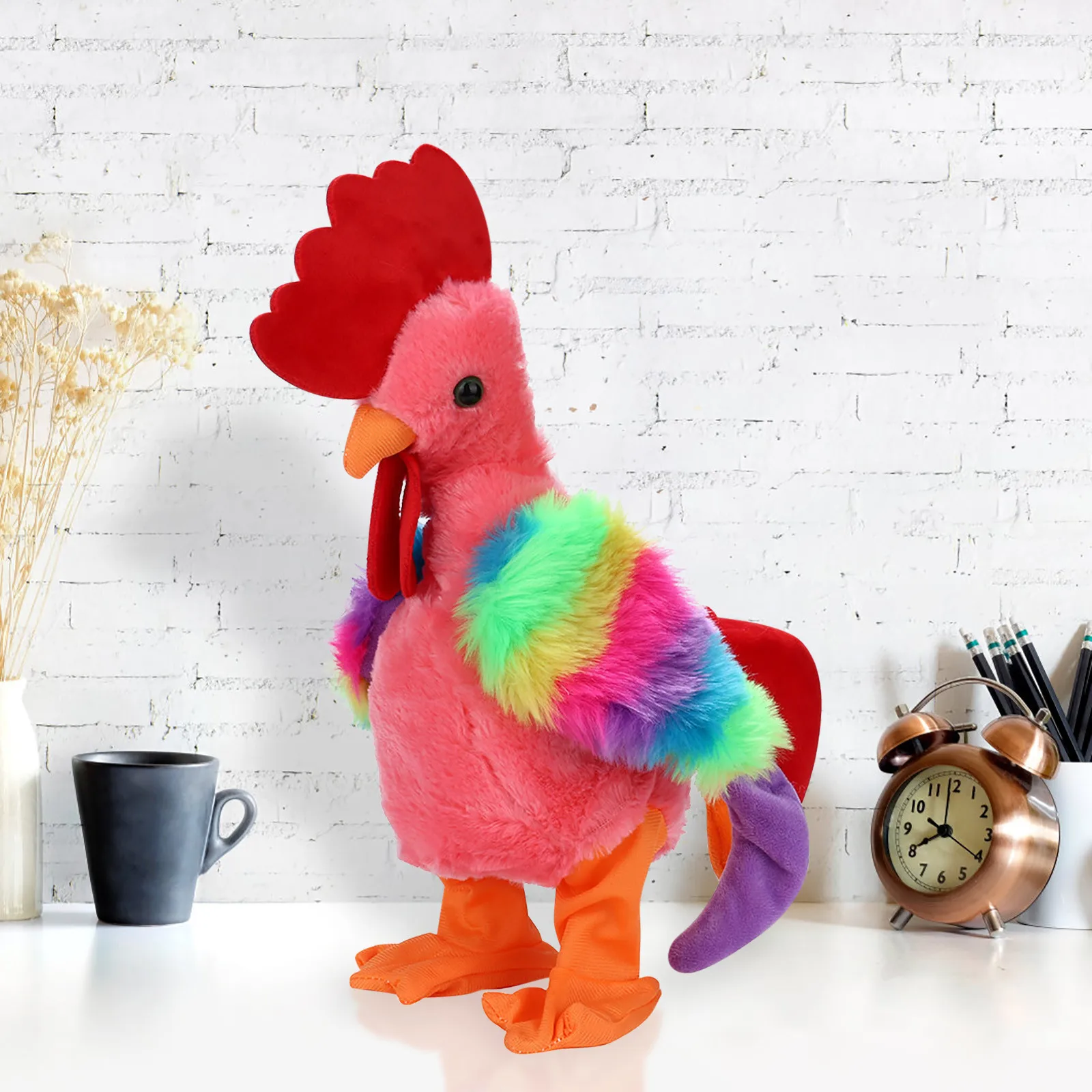 RobotChickenPetToysElectronicScreamingRoosterElectricFunny