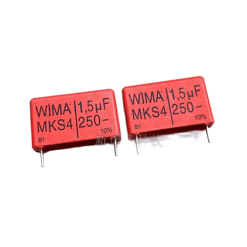 

10PCS/WIMA 50V 225 2.2UF 50V MKS2 Pitch 5mm Audio Film Capacitor