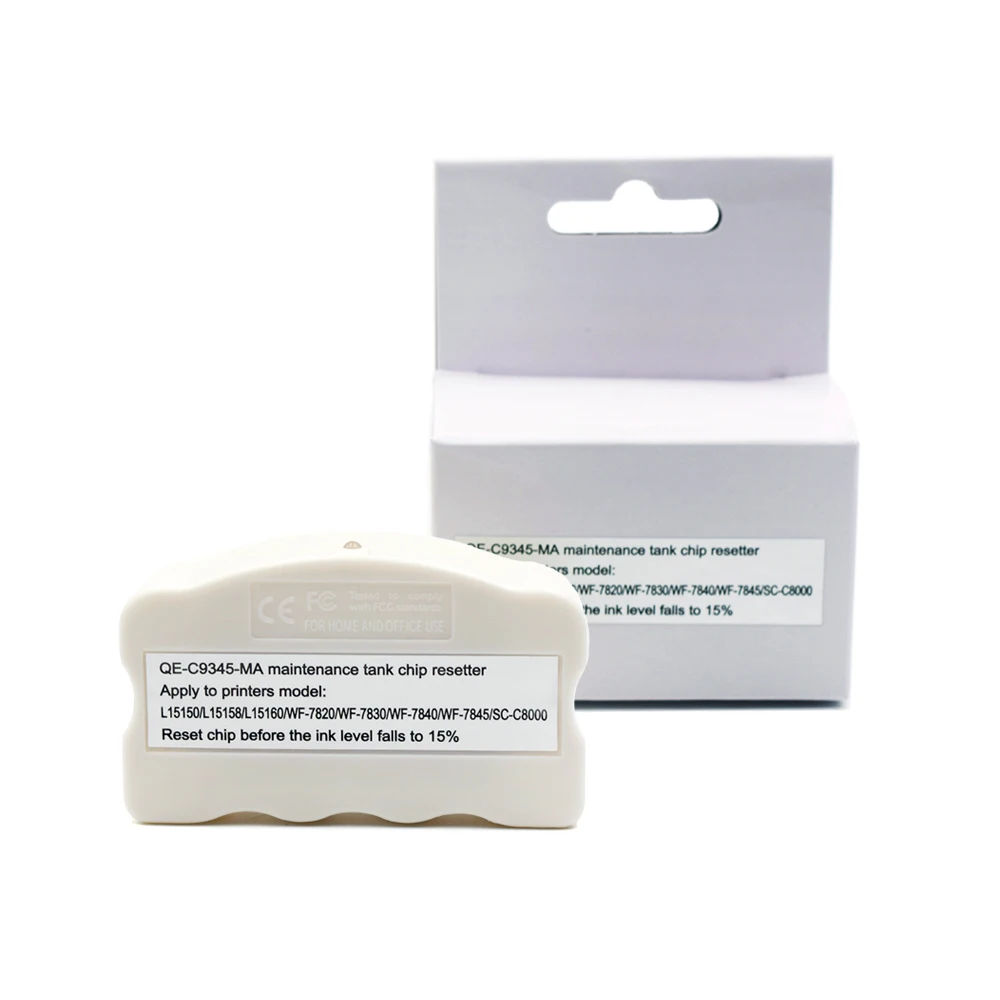 Caixa de Manutenção para Impressoras Epson C9345 Resíduos Tanque de Tinta Chip Resetter Wf7820 7830 7840 7845 7310 L15150 L15158 L15160 D500 D570 - Imagem 5