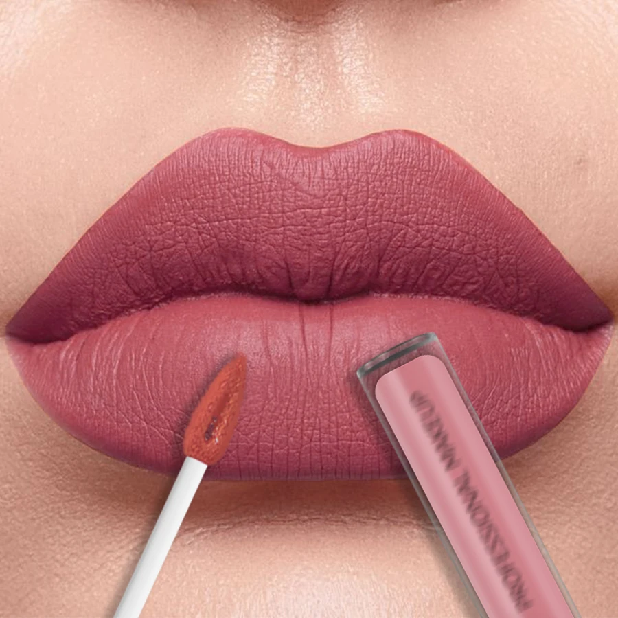 Matte Velvet Finish Liquid Lipstick Set - Waterproof, 12 Bold Shades