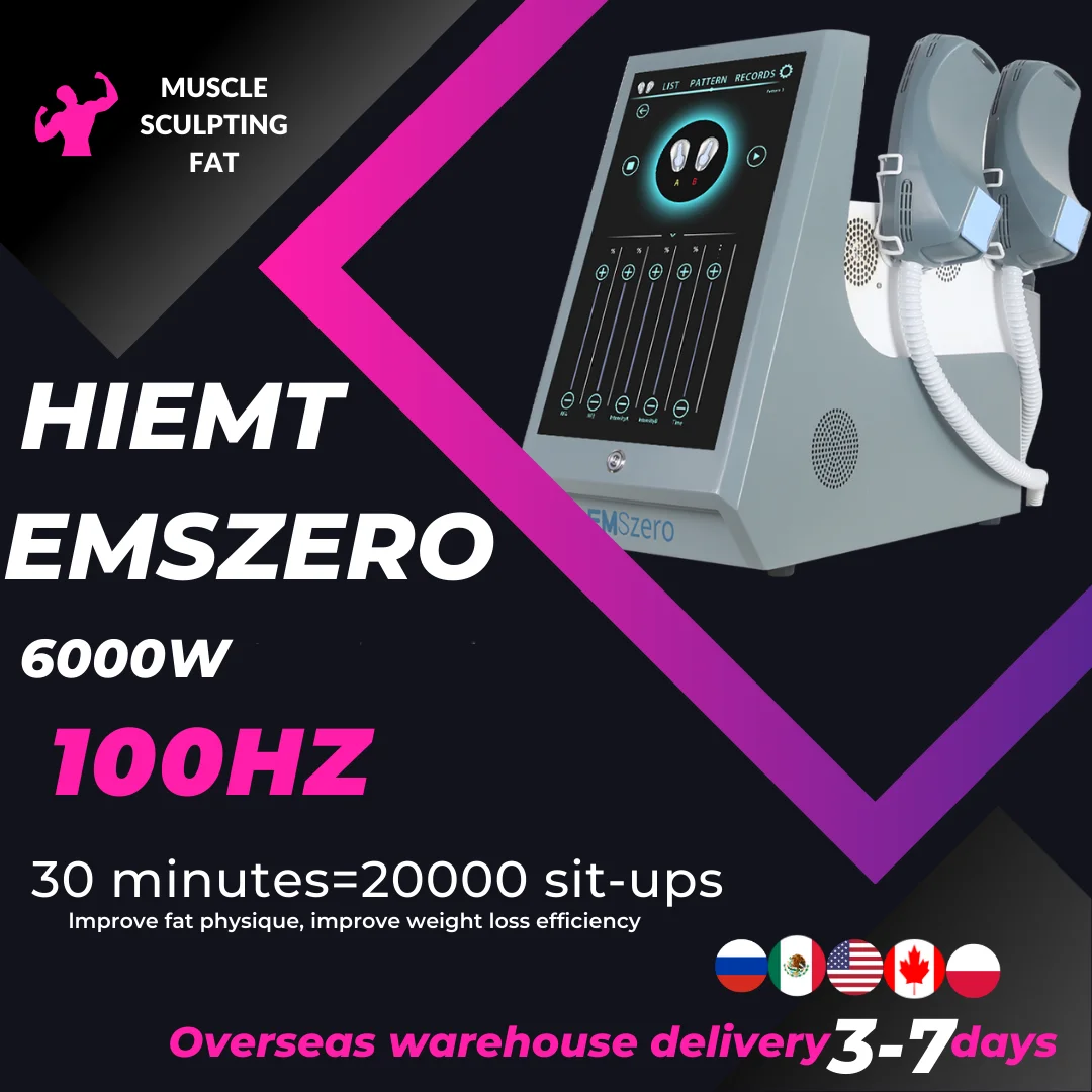 Emszero Neo Rf 6000W Hiemt Machine Per Bruciare I Grassi Stimolazione Muscolare Body Sculpting Perdita Di Peso Guadagno Macchina Muscolare
