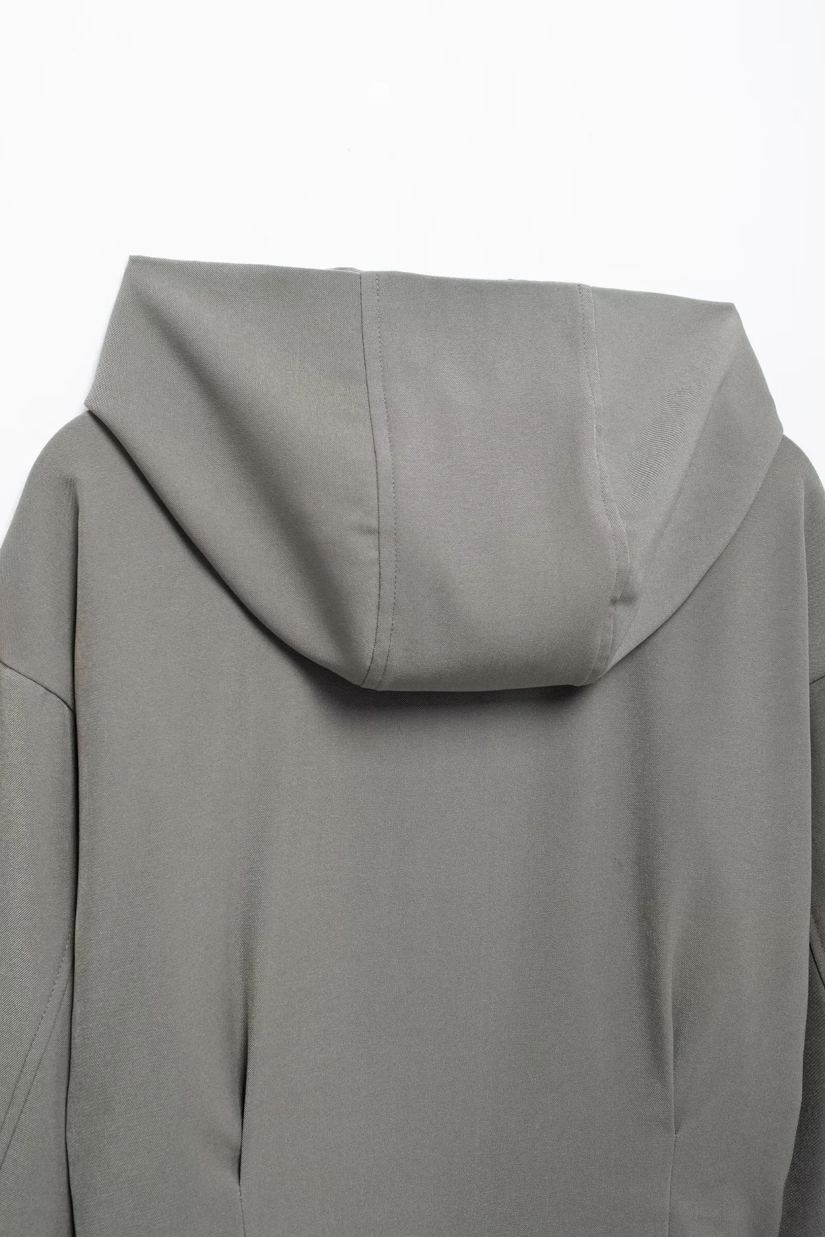 Women's Short Jacket Coat Female Spring Autumn Fashion Casual Hooded Zippercoat Retro Long Sleeved Pocket Women'S Coat Chic Top