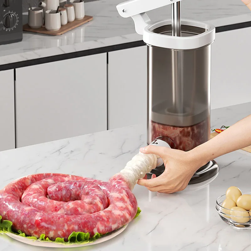 Sausage Stuffer Homemade Sausage Maker Fast Meat Filling Machine Heavy Duty Large Capacity