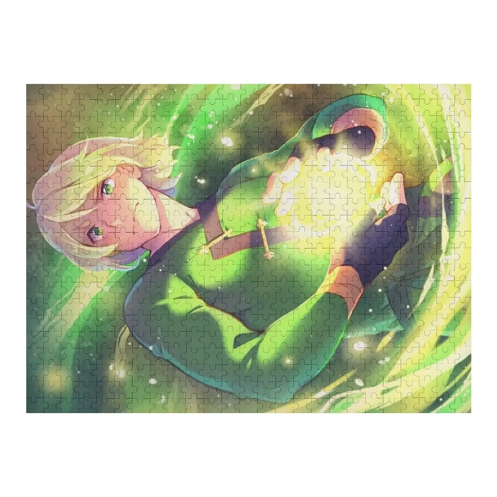 

The Green Ninja Jigsaw Puzzle Animal For Children Baby Wooden Puzzle