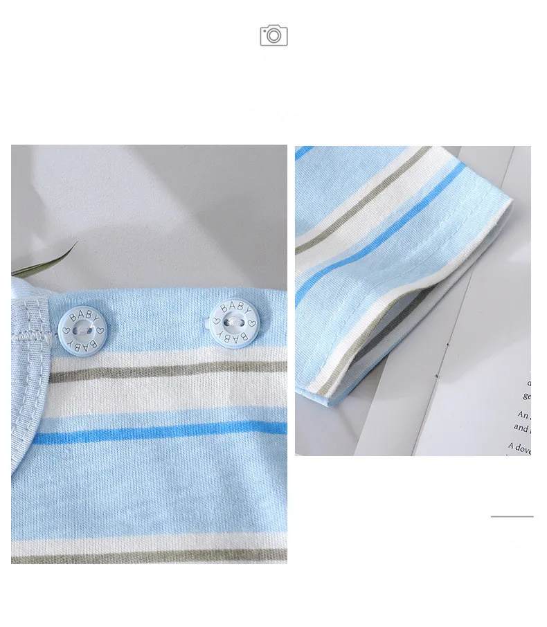 Boys Striped Cotton Tee 6