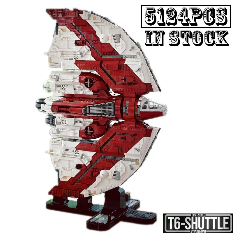 

New MOC-154120 PiXEL DANs T-6 Jedi Shuttle UCCS STYLE Model Building Blocks Bricks Toys Birthdays Children Kid Birthdays Gifts