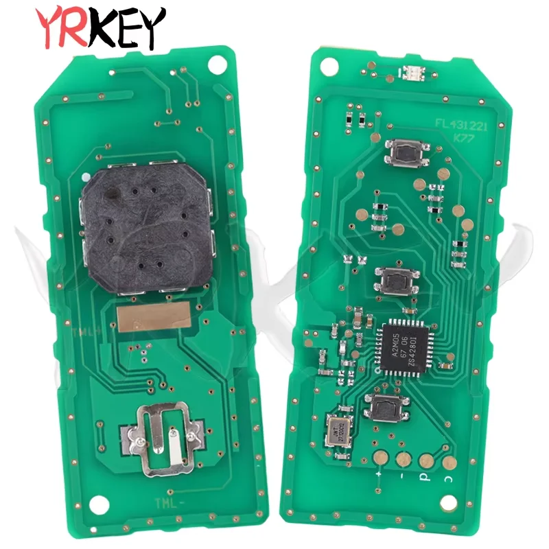 Smart Car Key Fob 433MHz สําหรับรถจักรยานยนต์ Honda K01 K77 PCX150 K35V3 สกู๊ตเตอร์ SH 150 ADV Forza 750 300 125 2017 2018 2019 ID47 ชิป 2