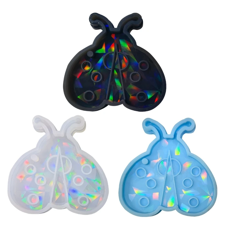

Light and Shadow Keychains Mold DIY Epoxy Craft Necklace Pendant Jewelry Mold X3UD