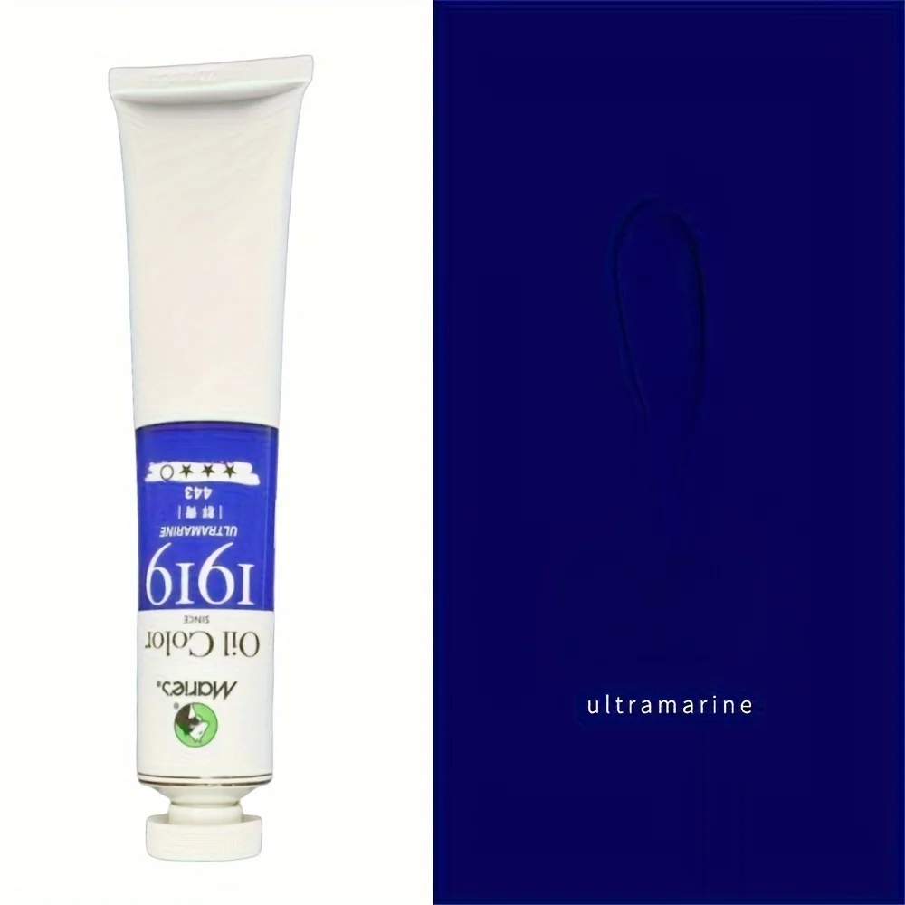 50ml Artist-Grade Oil Paint for Hand-Painted Canvas and Graffiti Art
