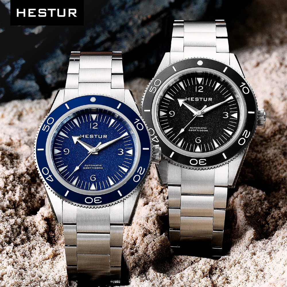 Hestur Sandwich Dial Men's Automatic Watch NH35 40mm, 20Bar
