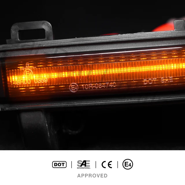 2pcs For Vw Crafter Typ Sy/sz Grand California Man Tge 2019-2023 Led Side  Mirror Turn Signal Lights Rearviewer Indicator Lamp - Signal Lamp -  AliExpress