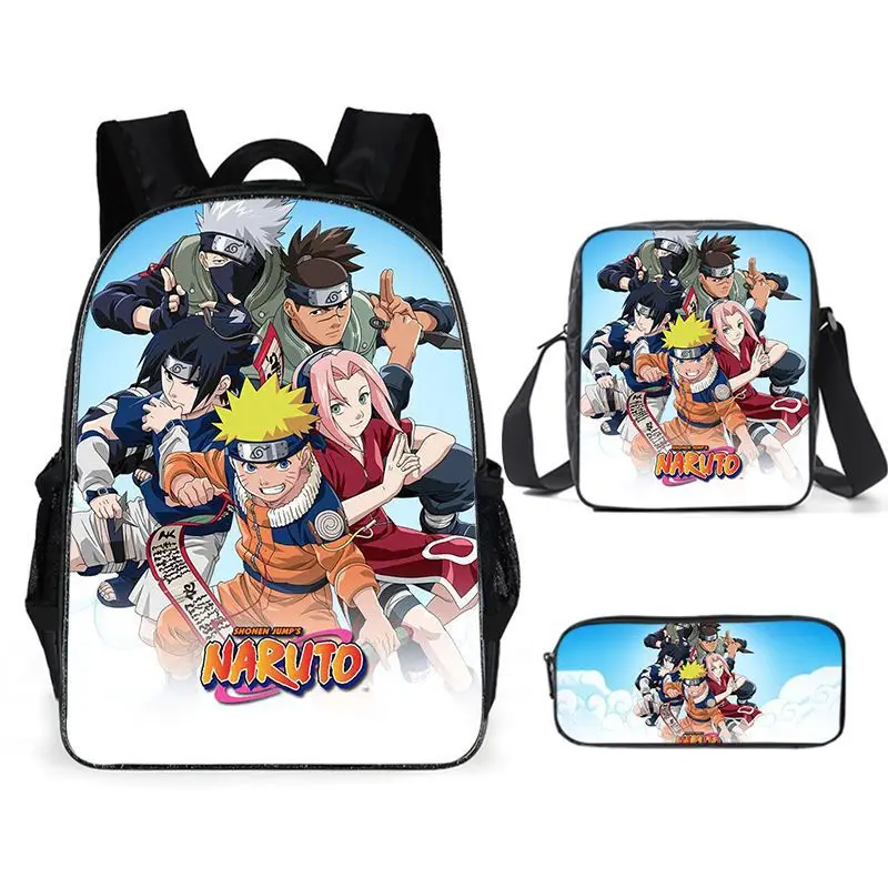 Bzdaisy Naruto Backpack - Cute, Fashionable, and Spacious with Double Side  Pockets for Leisure Travel Unisex for kids Teen 