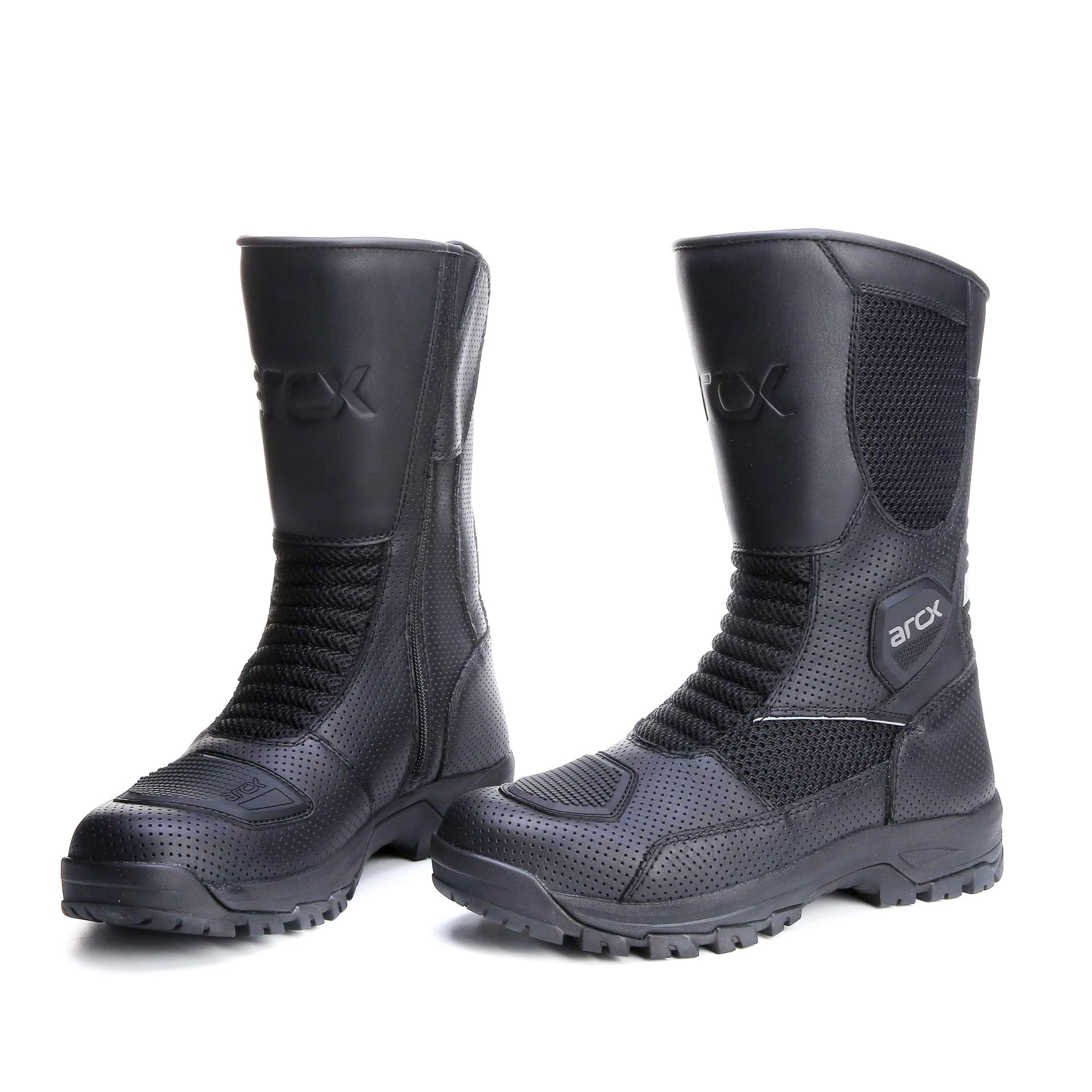 de moto para invierno, zapatos transpirables de carreras de Motocross, cuero de vaca genuino, resistentes al desgaste, |