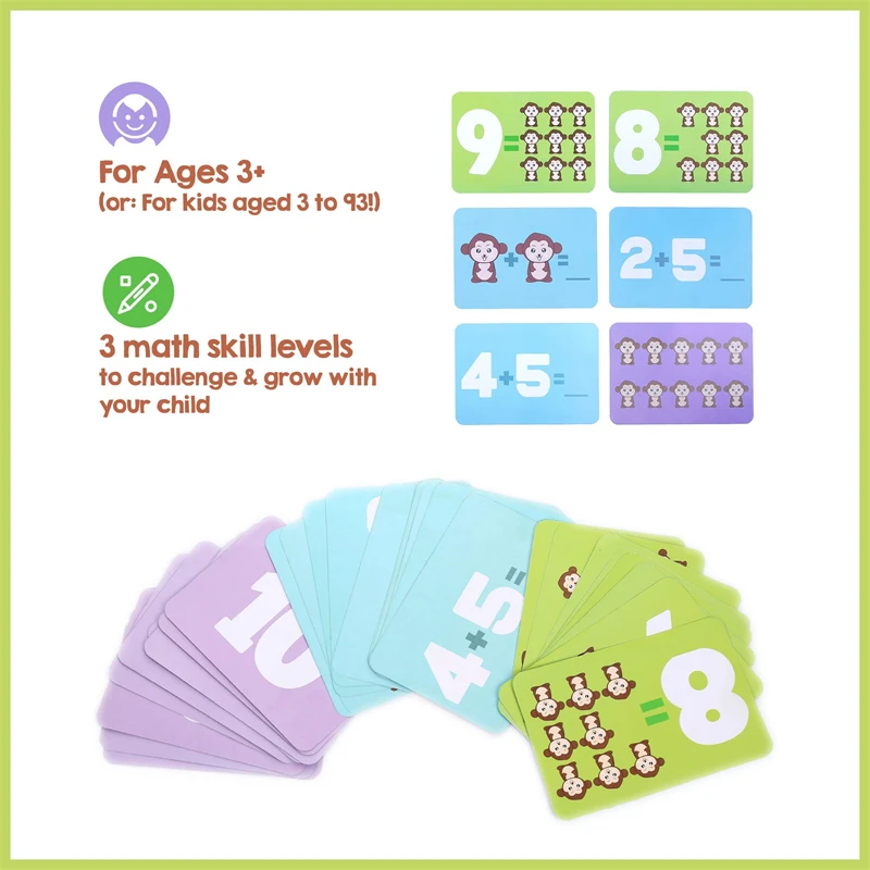 Monkey Balance Math Game Montessori Educational Toys for Kids Preschool Baby Development Toys Number Teaching Children Math Toys