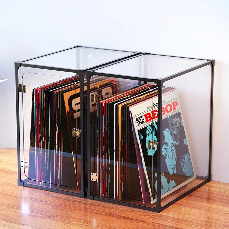 Capacity Disc Cd Organizer Rack Display Retro Rotatable Luxury Organizer CD Rack Portable Organizador De Cds Cute Furnitures