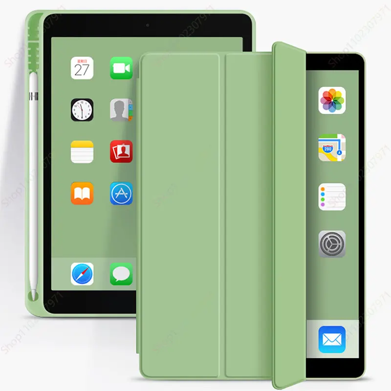 Smart Case com Suporte de Lápis para Ipad Ipad 9ª Geração Ipad 10.2 em Ipad Suporte Trifold Ipad Air 5ª Geração Novo