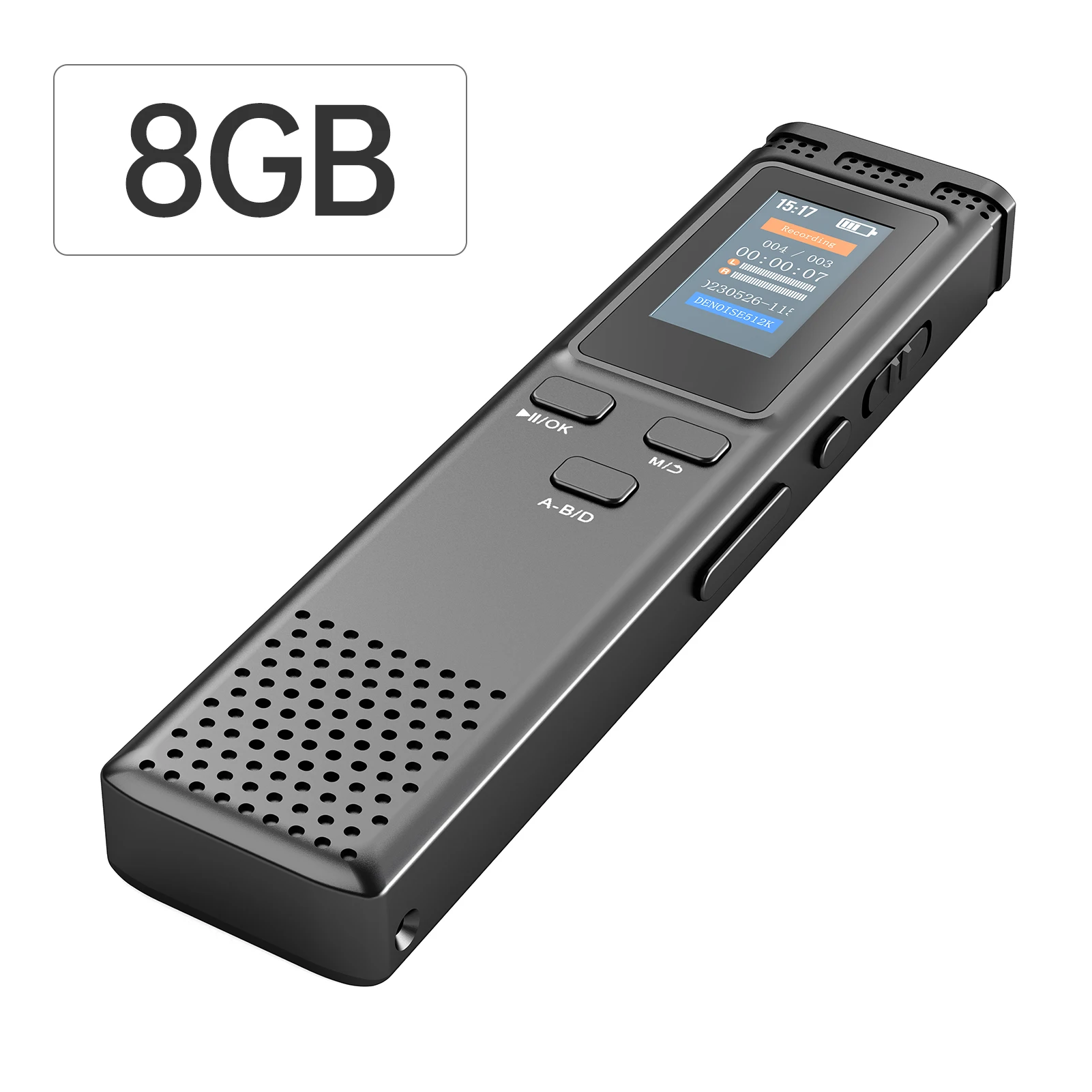 64GB/16GB/8GB Digital Voice Recorder Voice Activated Audio