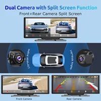 ESSGOO 10.26" Wireless CarPlay & Android Auto Dash Cam ADAS 4K DVR Bluetooth Audio AUX GPS Navigation Dashboard Video Recorder - Image 4