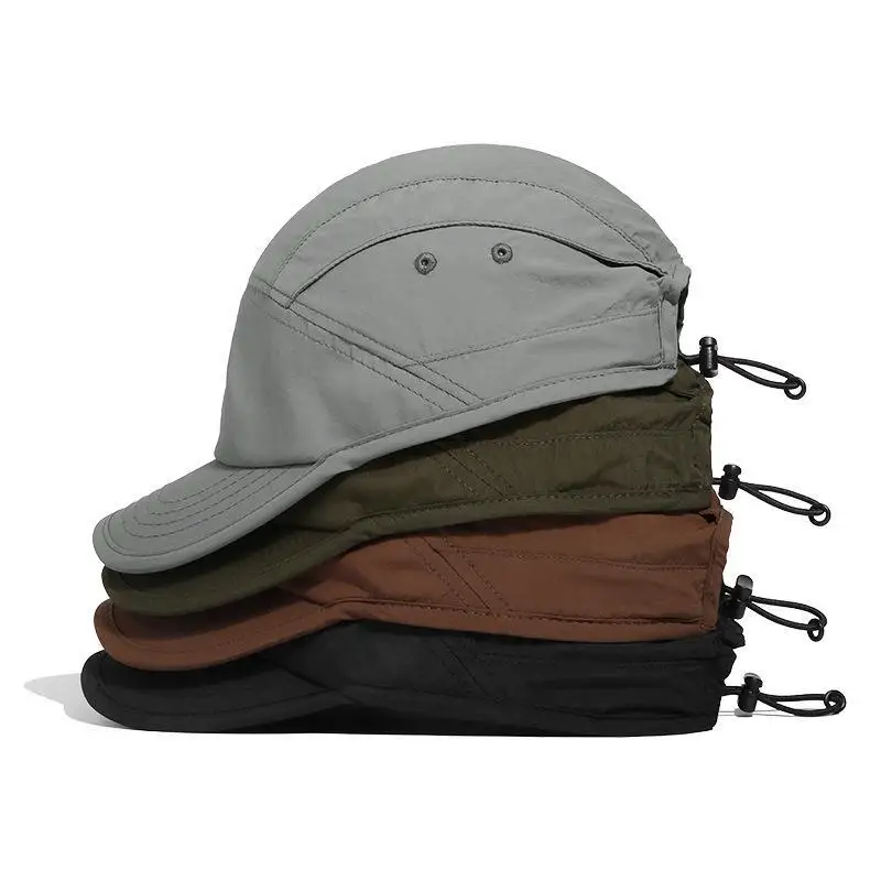 New Quick-Dry Baseball Cap Adjustable Sun Caps Drawstring elastic Breathable Fishing Hat Men Women Outdoor Gorras Tooling Hats