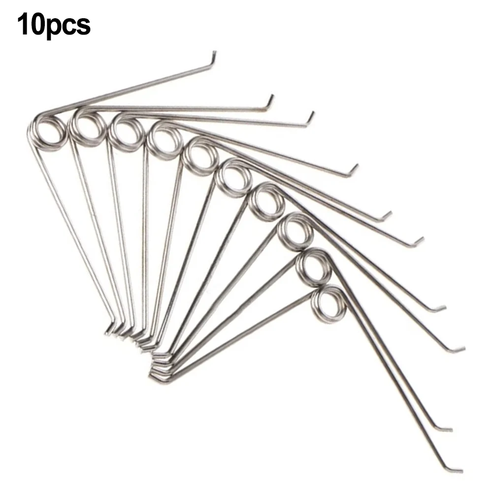 Description Picture 5 of item10Pcs V Shape Steel Compression Spring Gardening Scissors Accessories Tool Torsion Spring Hairpin Torsion Spring