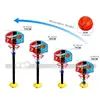 Kid's Basketball Hoop Stand Game Set with Adjustable Height [ 48cm~115cm ] BasketBall Toy for Boys 4