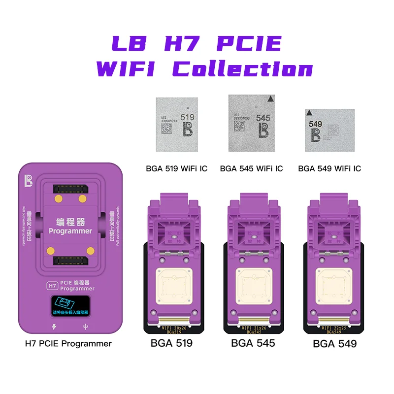 コンピュータ・IT iPhone6 LuBan H7 PCIE Nand Programmer For iPhone 6-16 Series iPad
