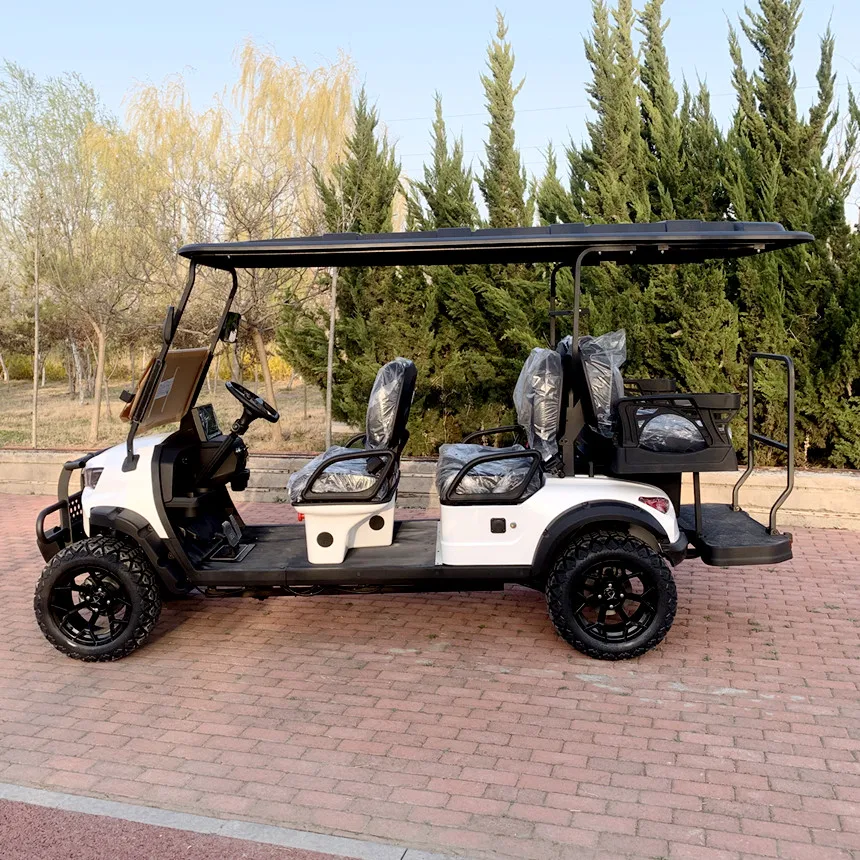2024 Classic Muslimlithium Battery Golf Cart Alimentato A Gas Chiuso Auto Elettrica Street Legal