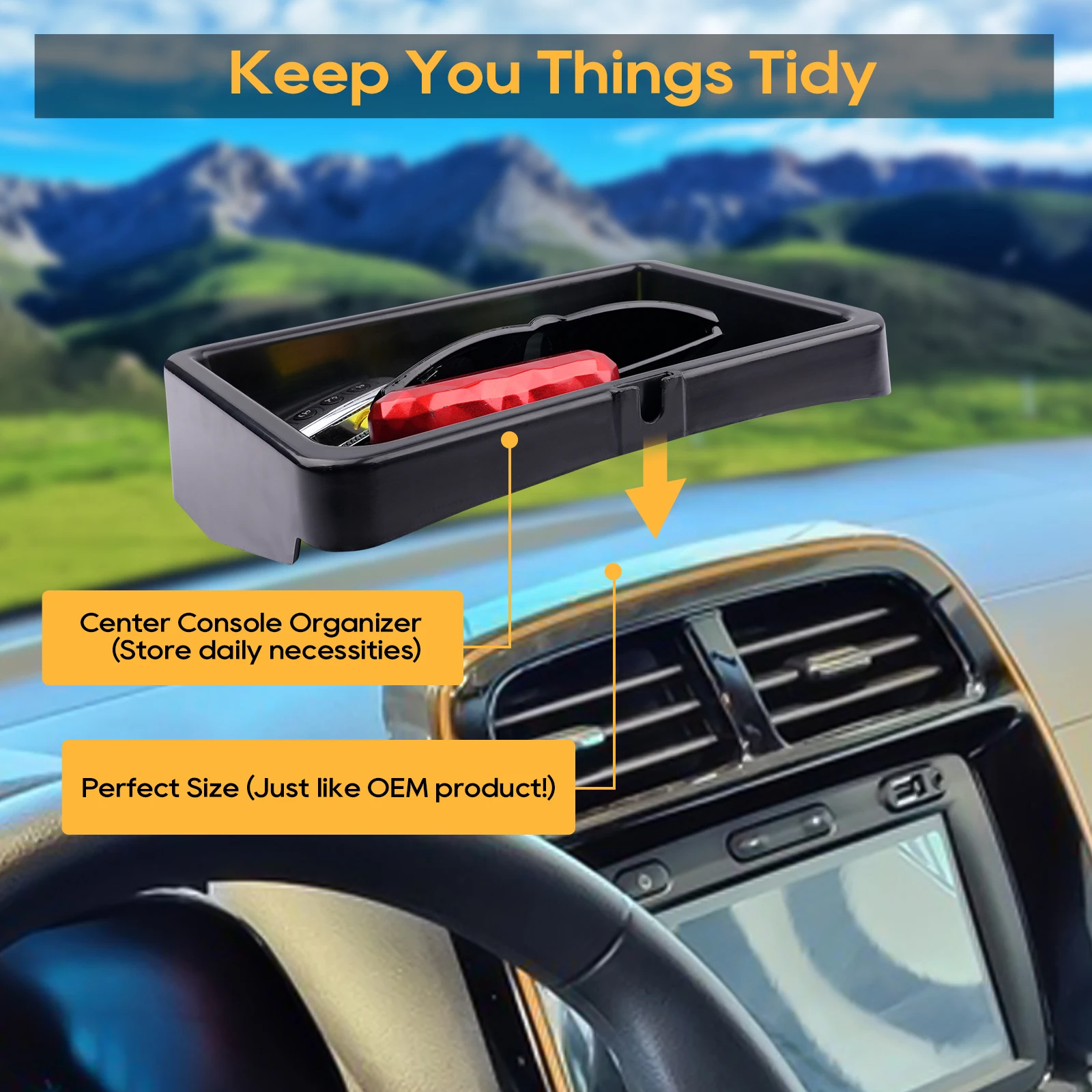 Organizador Da Bandeja Console Central Para Toyota Rav4 | Parcelamento