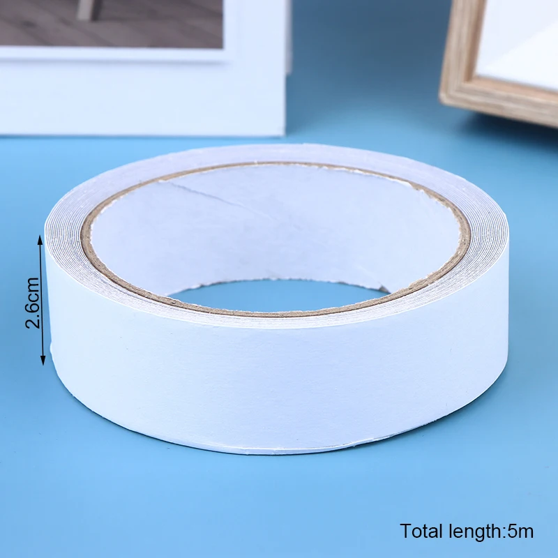Transparent Self-Adhesive Pickleball Paddle Edge Guard Tape - 5M Wrinkle-Free Protection