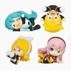 4 - Piece Anime Vocaloid Character Action Figure Set - Collectible Ornament Toys - NO BOX (4pcs)