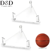 1Pcs Acrylic Ball Stand Display Holder Transparent Sports Ball Storage Rack For Football Basketball Volleyball Soccer 1