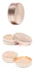63mm Toothless Tobacco Herb Grinder Herbal Grinders 2 Layers creative aluminum alloy Smoke Breaker Spice Crusher Mill Shredder 4