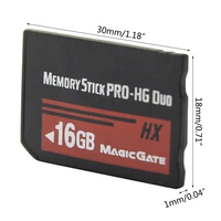 2025 New 64GB 32GB 16GB 8GB Memory Stick MS Pro for Duo Memory Card Full Real Capacity HX Game Card Memory Card For PSP2000 3000 - Image 6