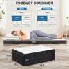 Tri-fold Memory Foam Mattress - 4 Inch Twin Size Portable Floor Bed,Foldable Mat for Kids and Adults,Collapsible&Washable Cover 2