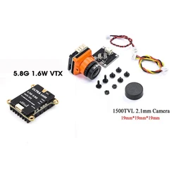 High - Performance FPV Transmitter & Ultra - Resolution Camera Receiver System for Drones (1.6W and 1500TVL)