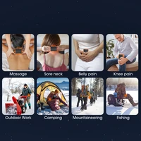 2Pack Magnetic Hand Warmer Split Type Fast Heating 2in1 Rechargeable Safety Portable 3Temperature Setting Warmer for Winter 2025 4