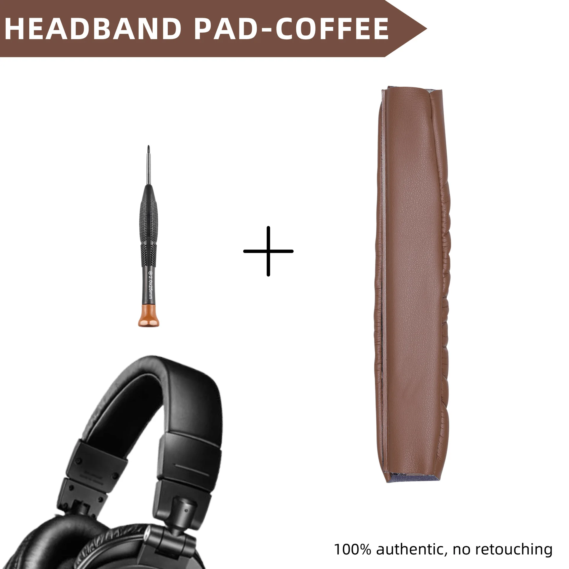 Replacement Upgrade Velcro Head Beam Mat For ATH M50 M50X M50XWH M50XBT M50XBT2 M50S headphones repair parts easy installation