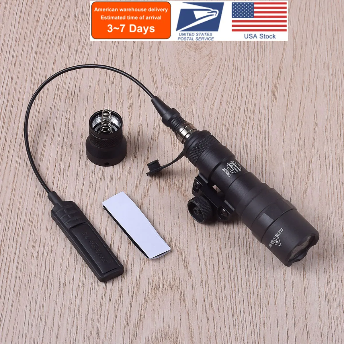 Rifle Light Pressure Switch Tactical Rifle Flashlight Ak47 Ak47 Ris