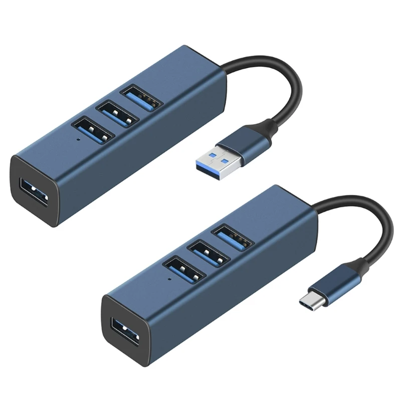 

Универсальный USB-концентратор, многопортовый USB3.0 2,0, кабель-адаптер, высокоскоростной USB-концентратор данных, расширитель