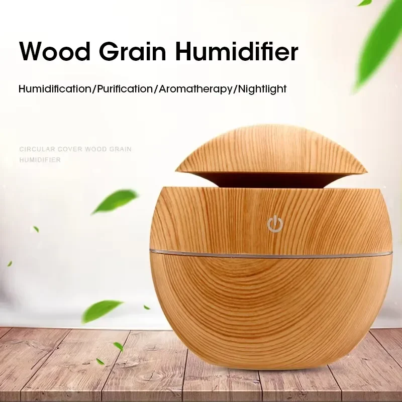 Mini Portable Air Humidifier USB power supply Essential Oil Diffuser Bottle Free Adjustable Quiet for Bedroom Office Car 2