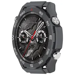 Ultimate Protective Skin Shell Bumper for Huawei Watch GT6 Pro 46mm (Deep gray)