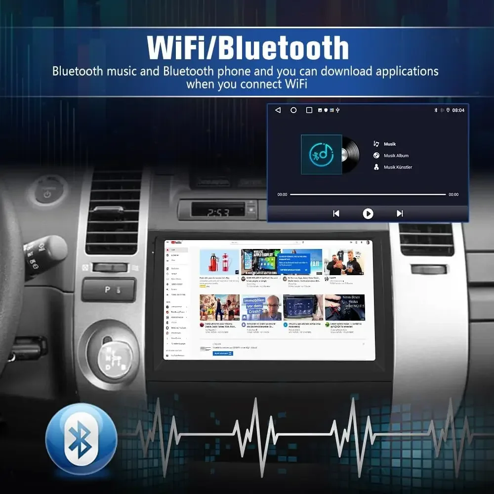 Android Car Stereo Radio GPS Navigation System for Prius
