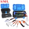 Plastic Tool Box Large-capacity Electrician Work Empty Toolbox Shockproof Tool Storage Box Double Layer Toolbox 1