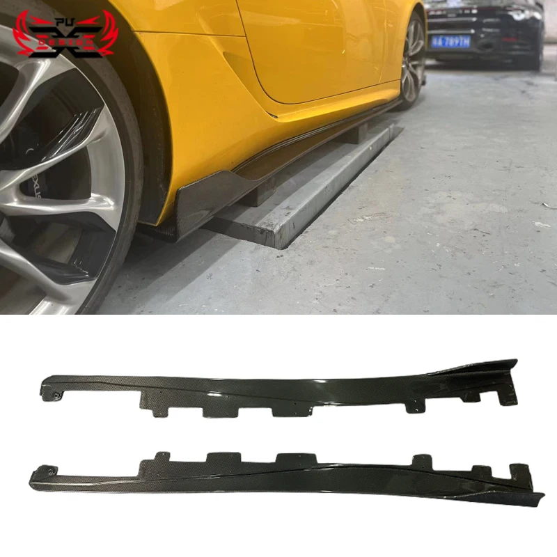 

Wholesale Carbon Fiber ART Style Side Skirts Side Splitter For Lexus LC500 LC500H Bodykit