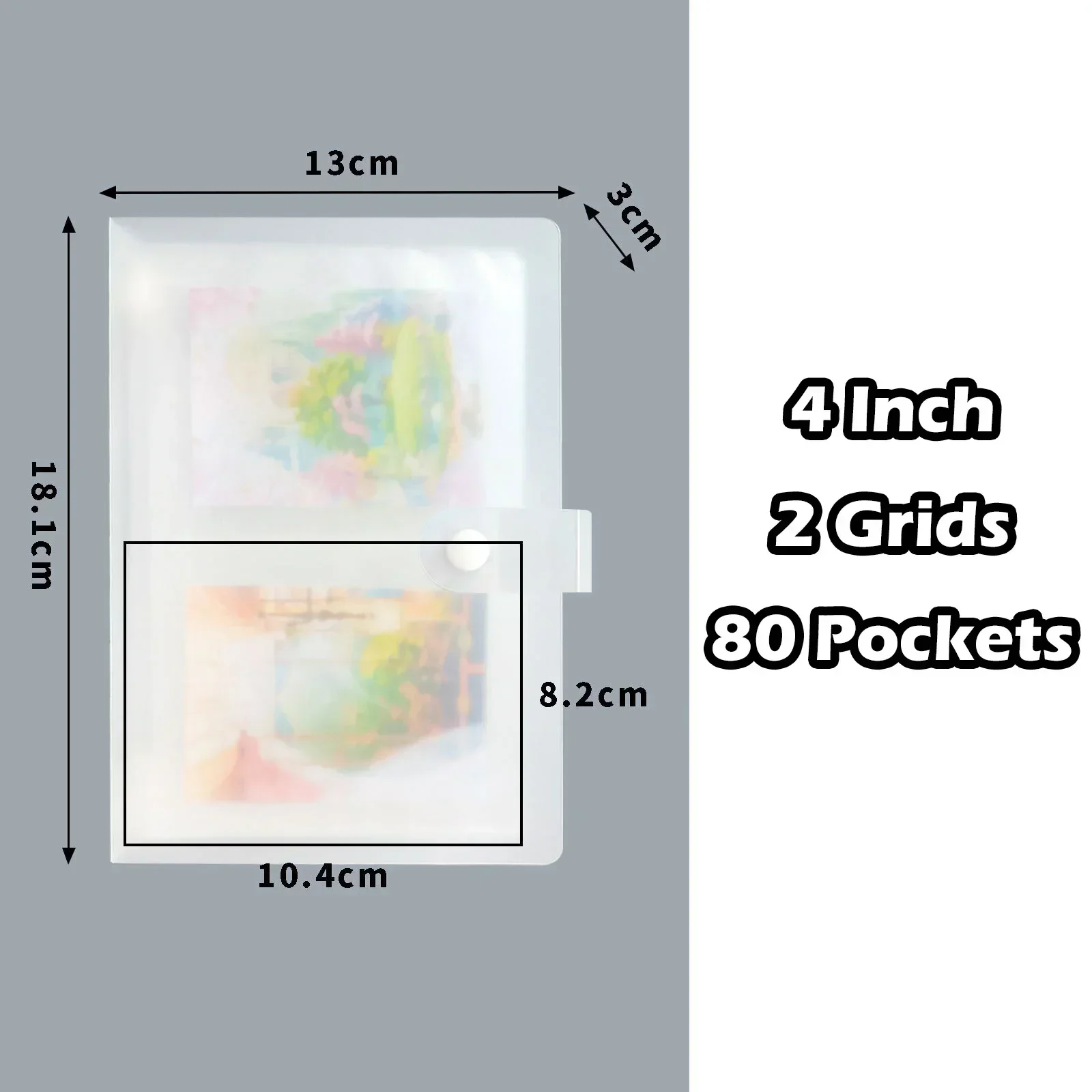 Versatile Pocket Card Photo Album and Scrapbook Binder Holder