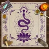 Tarot tablecloth Own Your Power Pastel Altar Cloth Alter Cloth Tarot Cloth For Spread Tarot Altar Decor Witchy Decor Tarot Mat 1