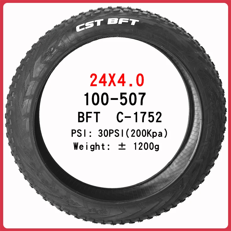 CST BFT 20 インチファットタイヤスノービーチ自転車タイヤ 24 インチ
