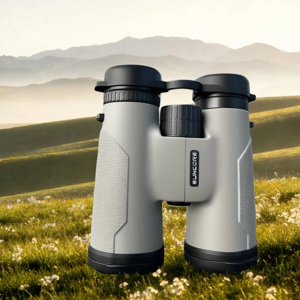 야외 활동 필수품 10×42 쌍안경, 고배율 HD, 방수 및 충격 방지, 사냥 및 별 관측용