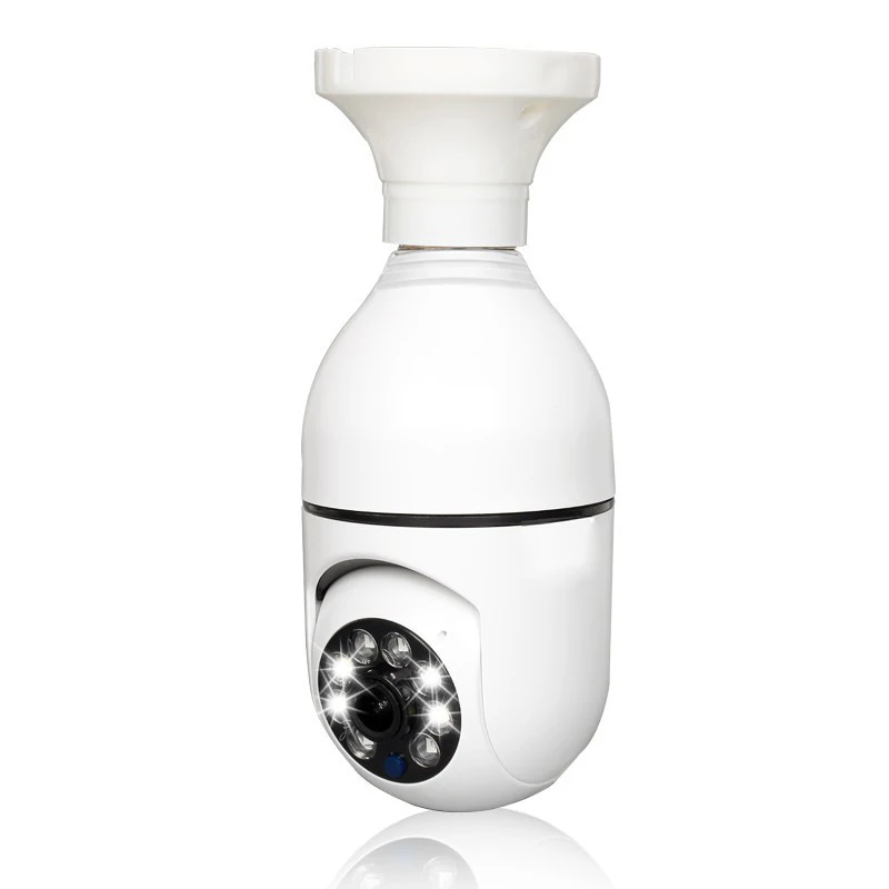1MP HD E27 Bulb 2.4G WIFI IP Camera Home Security Protection Surveillance CCTV Night Vision Auto Tracking_voghion.com