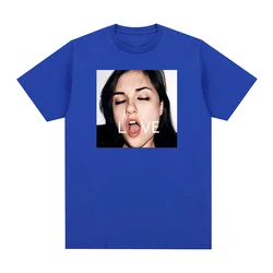 Unisex Classic Cotton Graphic Tee - Sasha Grey Design - XXXL (Blue)